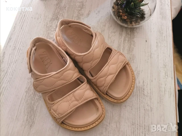 Сандали ZARA girls , снимка 2 - Детски сандали и чехли - 50608804