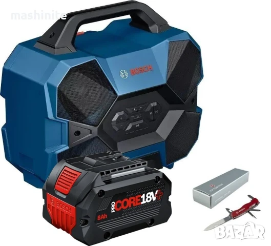Акумулаторно радио GPB 18V-6 C 1xProCORE 8.0Ah+ Bosch, снимка 1