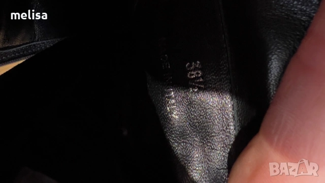 Prada  Кожени боти    , снимка 7 - Дамски боти - 53392378