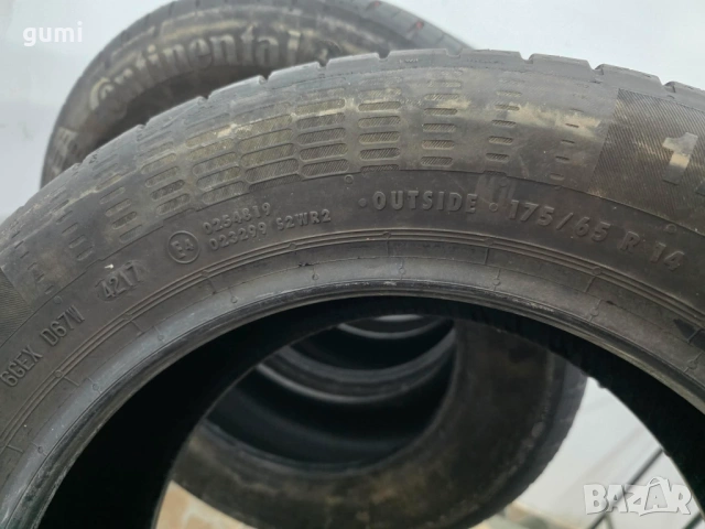 4бр летни гуми 175/65/14 CONTINENTAL L05040 , снимка 6 - Гуми и джанти - 53642218
