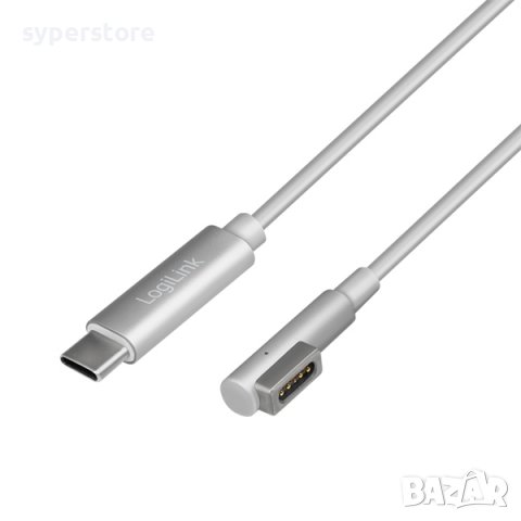 Кабел USB Type C - Apple MagSafe charging LogiLink PA0225 SS301226, снимка 1 - Друга електроника - 39449791