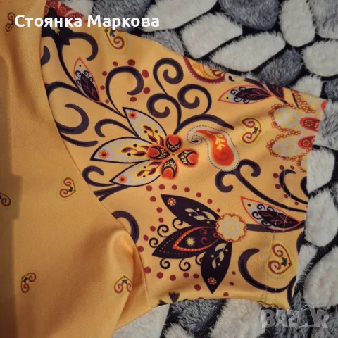 Нова жълта блузка, снимка 5 - Тениски - 47963578