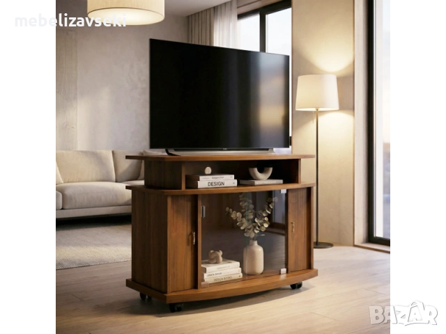 Нов! ТВ шкаф Компанит Америка