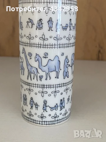 Wallendorf. Porcelain.1960-те. Мини ваза.