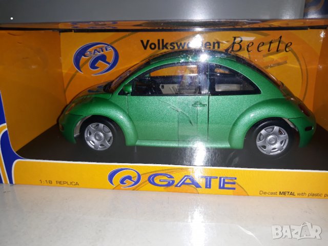 Volkswagen Beetle 1.18  Gate Diecast Metal.!, снимка 2 - Колекции - 35684924