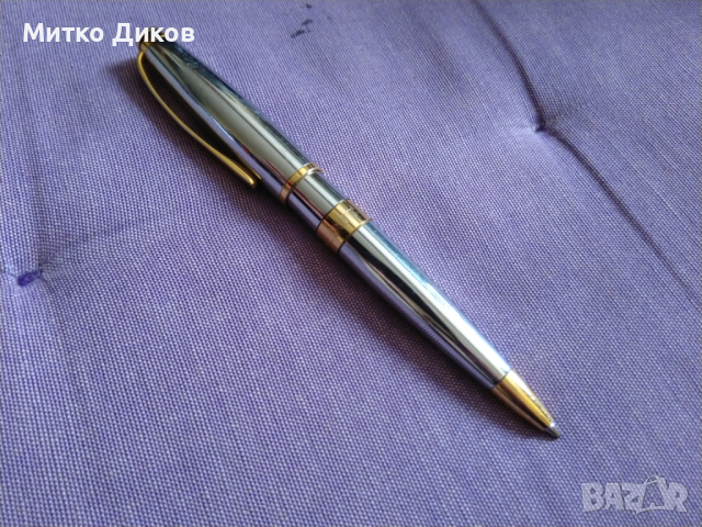 Cerutti 1981 метална маркова химикалка ролер с нов пълнител много добра