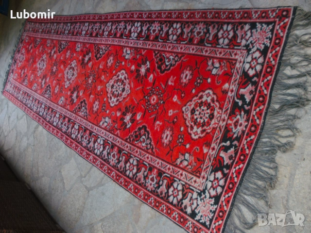 Пътека памучна, оригинална - двулицева, жакард, Нова !, снимка 6 - Пътеки - 51812649