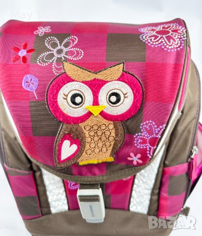 Ученически раница Schneiders, Бухалът Оливия,  40x30x20cm, Като нова, снимка 12 - Раници - 42001637