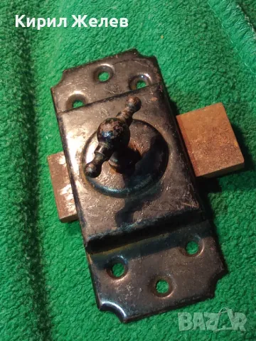 КРАСИВО СТАРО РЕТРО РЕЗЕ ЗАКЛЮЧАЛКА За ВРАТА ШКАФ или ДРУГИ 47090, снимка 10 - Други ценни предмети - 46791250