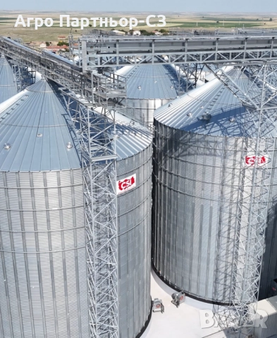 Доставка и монтаж на силози с плоско дъно ÇSI Çukurova silo 