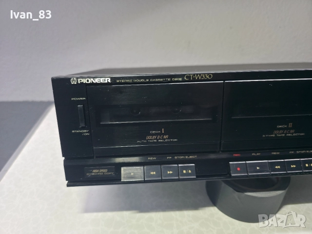 Касетен дек Pioneer ct-w330, снимка 4 - Декове - 52739607