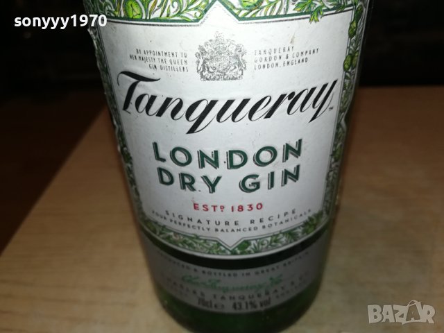 Tanqueray London Dry Gin-празно шише 1806231606, снимка 5 - Колекции - 41244929