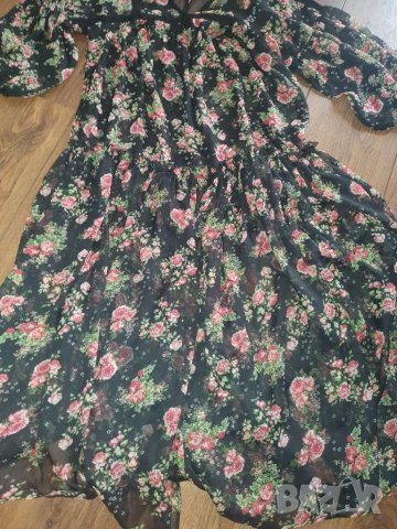 Рокля без хастар, снимка 5 - Рокли - 41451958