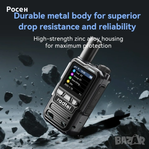 Радиостанция Radtel P8 без лимит за обхвата., снимка 3 - Друга електроника - 53008233