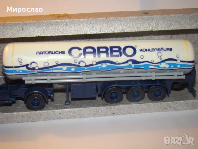 H0 1/87 ALBEDO MERCEDES BENZ ЦИСТЕРНА МОДЕЛ ИГРАЧКА КАМИОН КОЛИЧКА, снимка 3 - Колекции - 48383269