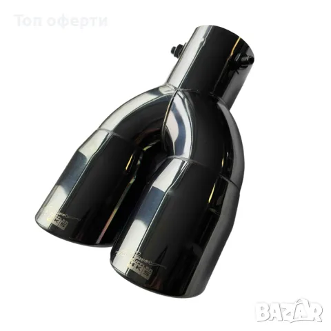 Накрайник ауспух PG111 двоен входа-60мм изхода-2х69мм, снимка 3 - Аксесоари и консумативи - 48821811