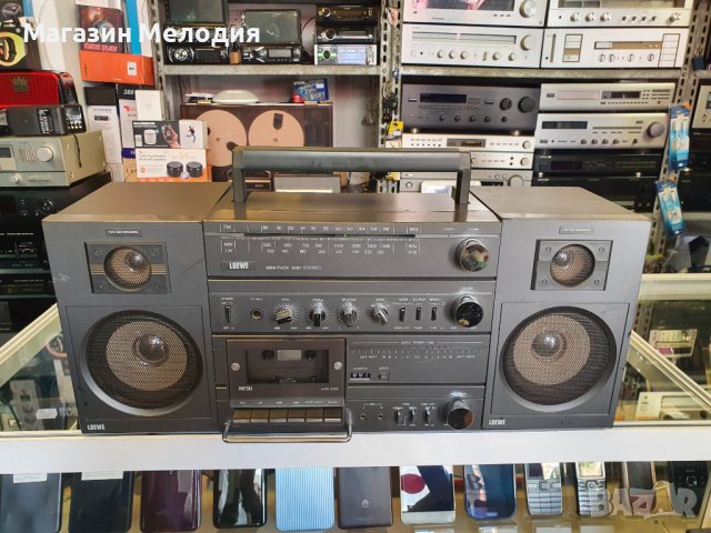 Радиокасетофон LOEWE Mini-Pack 3000 Stereo В отлично техническо и визуално състояние., снимка 2 - Радиокасетофони, транзистори - 41042811