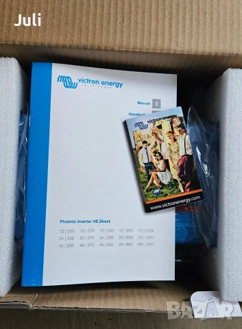 Чисто Нов 12/500 инвертор Victron , снимка 4 - Друга електроника - 53581250
