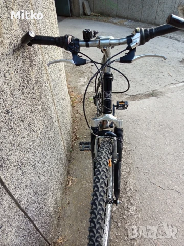 26 цола алуминиев велосипед с 21 скорости усилени капли амортисьори предни като нов , снимка 7 - Велосипеди - 51109817