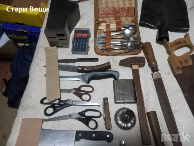Антики ножове брадви инструменти , снимка 4 - Антикварни и старинни предмети - 53670924