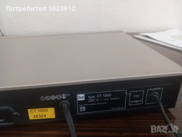 ТУНЕР DUAL CT 1260, снимка 5 - Аудиосистеми - 50021956