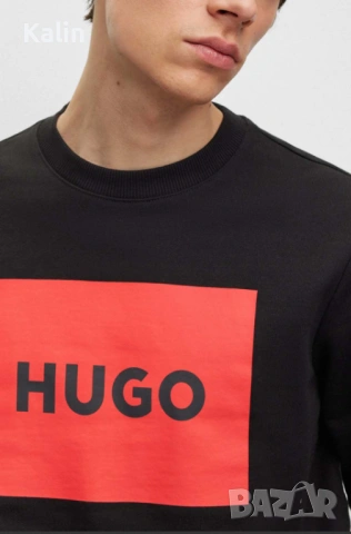 Оригинален Суитшърт HUGO, снимка 7 - Суичъри - 53668675