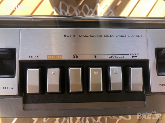 Sony CFS-65S – Обслужен-Радиокасетофон!, снимка 11 - Радиокасетофони, транзистори - 56323670