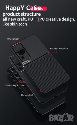 Huawei P60 Pro / MINIMAL кейс гръб калъф с магнит, снимка 4 - Калъфи, кейсове - 40979801