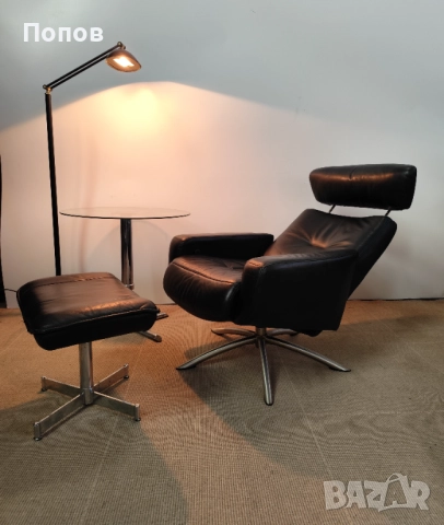 Дизайнерски кожен релакс стол IMG