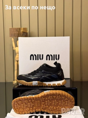 Miu Miu Дамски Маратонки👟Дамски Спортни Обувки Миу Миу - Налични Различни Цветове Код E763, снимка 7 - Маратонки - 51315148