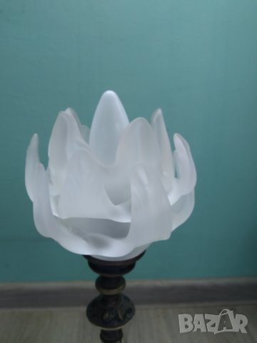 стара настолна лампа арт нуво, снимка 4 - Настолни лампи - 39117577