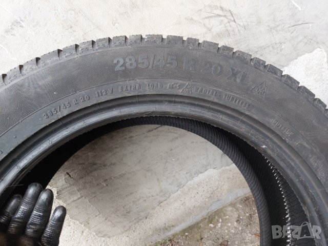 4бр.зимни CONTINENTAL 285/45/20 112V DOT 2018, снимка 8 - Гуми и джанти - 39141282
