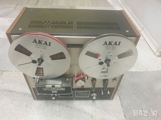 Ролков магнетофон Akai GX 210D Всичко по магнетофона работи. Автореверс. , снимка 4 - Аудиосистеми - 41488127