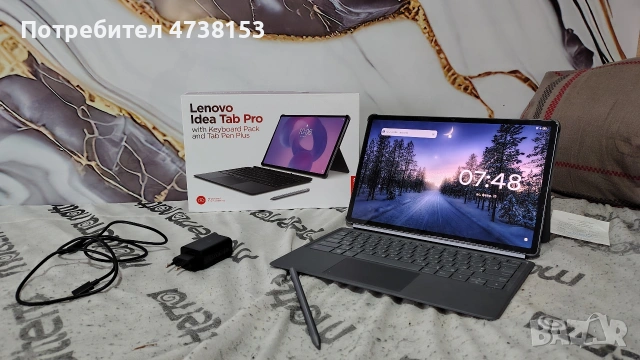 Lenovo Idea Tab Pro. 8/256. Пълен комплект, гаранция, подаръци, снимка 2 - Таблети - 53480630