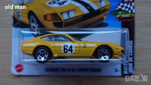 Hot Wheels Ferrari 365 gtb4 Competizione , снимка 2 - Колекции - 53306217