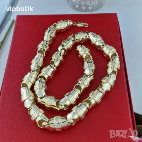 ланци с покритие 14 к, снимка 6 - Колиета, медальони, синджири - 52006554