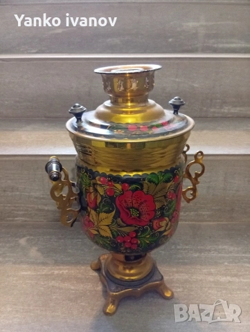 Самовар, снимка 3 - Антикварни и старинни предмети - 53751032