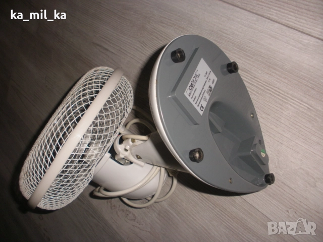 Настолен вентилатор - работещ, снимка 6 - Вентилатори - 52567678