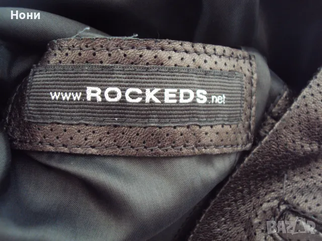 Детско кожено, марково яке от естествена кожа ROCKEDS, снимка 3 - Детски якета и елеци - 18288127