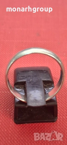 Сребърен пръстен, снимка 5 - Пръстени - 53872078