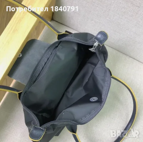 НОВА Longchamp Le Pliage – с етикети, М, дълги дръжки, снимка 14 - Чанти - 55797884