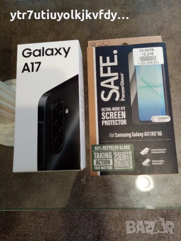 Samsung Galaxy A17-4G+нов протектор-140 Евро