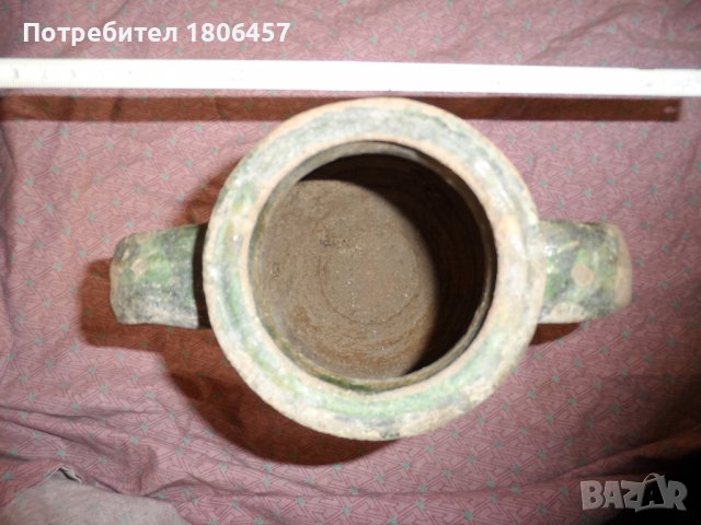 старо глинено гърне, снимка 4 - Антикварни и старинни предмети - 38639720