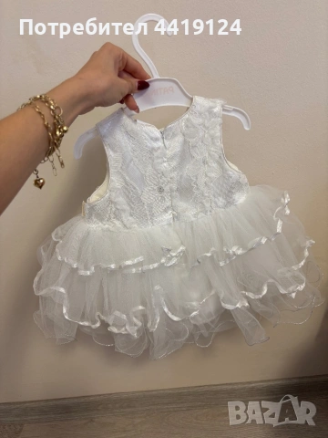 Бели роклички , снимка 4 - Детски рокли и поли - 53142332