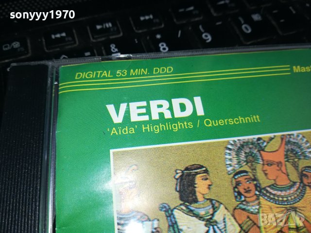 VERDI AIDA CD MADE IN HOLLAND 1802241100, снимка 3 - CD дискове - 44349654