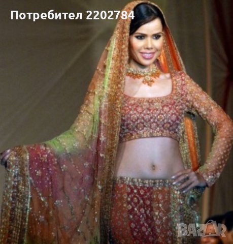 Индийски шалове,шал Dupatta, снимка 1