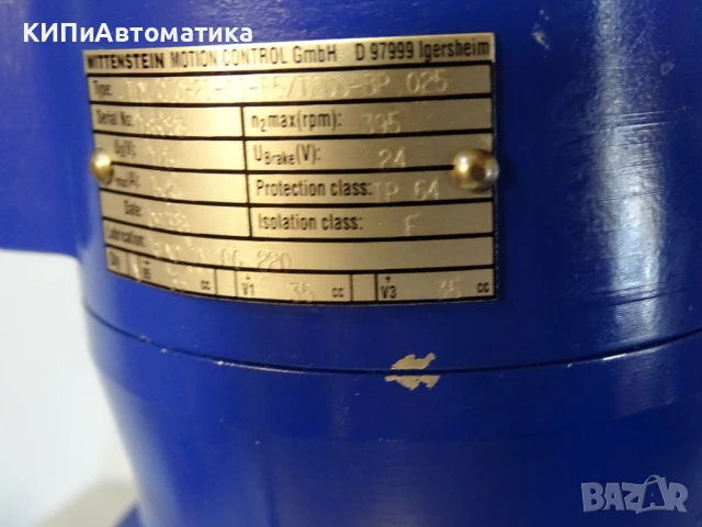 серво мотор Wittenstein TPM 010-21-01-B5/1200-BP 025 Servomotor Gear Box, снимка 8 - Резервни части за машини - 51317826