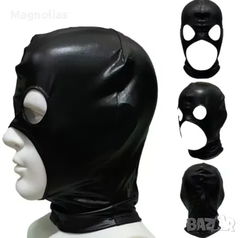 Максимален комфорт и стил: Маска за глава с плътно покритие от мека кожа - перфектната