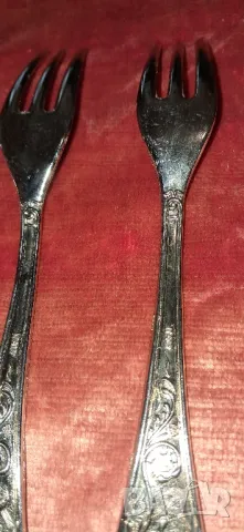 Стари десертни вилици , снимка 11 - Антикварни и старинни предмети - 48765573