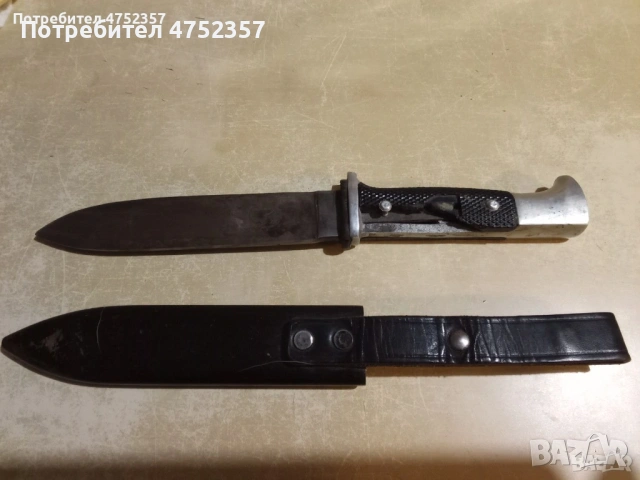 Нож Бранник, снимка 2 - Антикварни и старинни предмети - 53696904